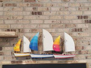 lot 508 image: Sailboat Sculpture