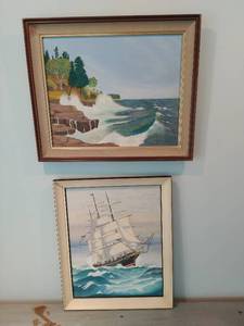 lot 550 image: 2 Original Art Prints