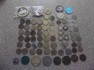 Lot Of Assorted Tokens