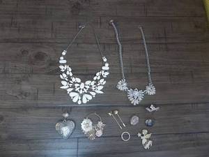 Lot Of Jewelry, Pins, Locket, Necklaces, Charms