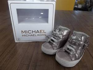 NEW Michael Kors Baby Sneakers Size 2 (3-6 Mo.)