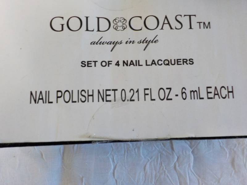 lipstick set of 8 tubes, nail polis...