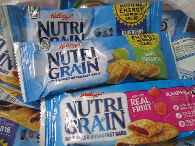 Assorted Nutrigrain Bars...