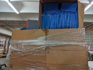 Pallet Lot of Colored Standard Size...