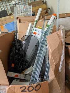 Pallet Lot (Rubber Wall Base, Shelv...