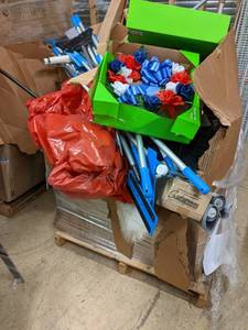 Pallet of Household Cleaning, Craft...