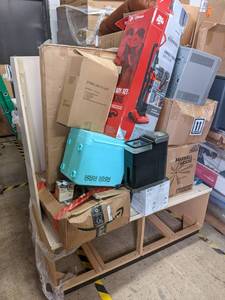 Shelf Full of Misc. Untested Electr...