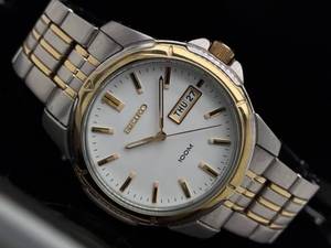 Vintage Seiko Datejust Two-Tone Stainless Steel Watch VIDEO