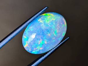 7.41 Carat Flashy Natural Welo Opal Gemstone $950 VIDEO
