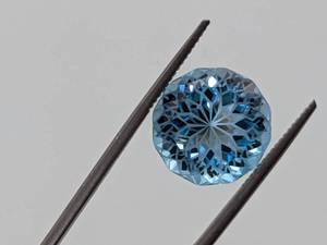 14.00 Carat Fancy Cut Sky Blue Topaz Gemstone