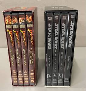 lot 66 image: Indiana Jones and Star Wars DVD Box Sets