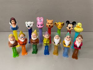 lot 71 image: Large Lot of Disney PEZ Dispensers