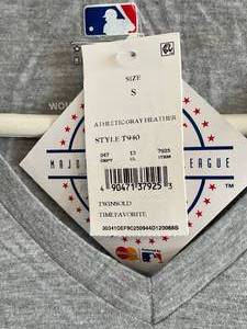 lot 29 image: Minnesota Twins Womens Short Sleeved Shirt Size S