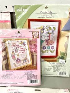lot 94 image: Lot of New Cross Stitch Kits