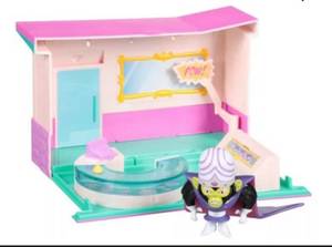 lot 107 image: Powerpuff Girls Playset Mojo Jojo Jewelry Store Heist 