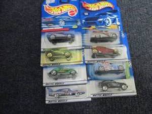 8 Assorted Hot Wheels Vehicles...