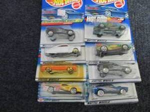 8 Assorted Hot Wheels Vehicles...