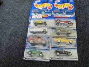 8 Assorted Hot Wheels Vehicles...