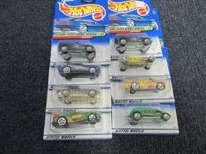 8 Assorted Hot Wheels Vehicles...