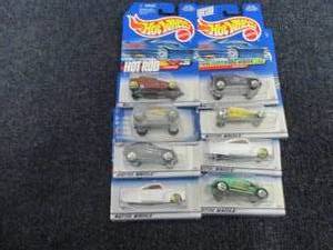 8 Assorted Hot Wheels Vehicles...