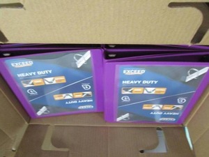 Box of Exceed 1 inch Heavy Duty Bin...