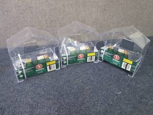 3 Perky-Pet Window Bird Feeders - � Lb Seed Capacity Retail $9.99ea