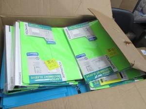 Box of Laptop Document Sleeves,  Po...