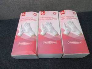 �3 pks of 12 pair 100% Premium Cot...