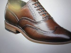 lot 84 image: stacy adams mens dunbar wingtip oxf...