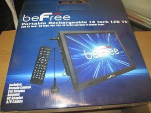 lot 101 image: befree sound 14 inch hd portable di...