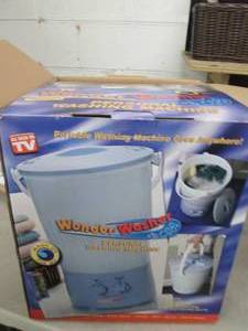 lot 108 image: wonder washer portable washing mach...