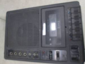 lot 128 image: eiki tape playerrecorder powers on...