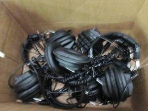 lot 136 image: box with headphones ...