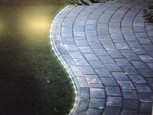 lot 10 image: pure garden solar led rope pathway ...