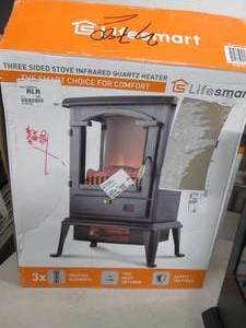 lot 22 image: lifesmart infrared quartz heater te...