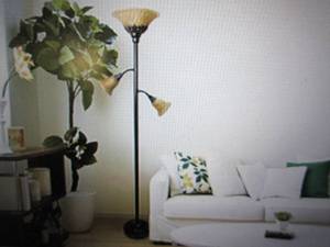 lot 28 image: floor lamp ...