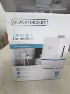 lot 32 image: black and decker ultrasonic humidii...