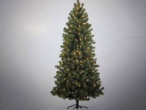 lot 34 image: national tree company 6 foot prelit...