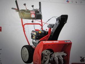 lot 39 image: troybuilt storm 2400 snowblower no ...