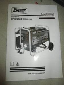 lot 40 image: pulsar pg3500mr generator 3500 watt...