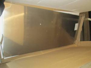 lot 42 image: large stainless steel top small ben...