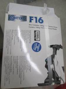 lot 44 image: contixo f16 drone has a broken roto...