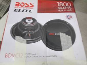 lot 54 image: boss audio systems elite BDVC12 180...