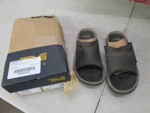 lot 58 image: teva mens langdon slide sandal waln...