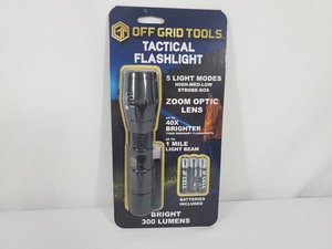 lot 14 image: New Off The Grid Tools Tactical Flashlight
