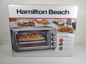 lot 38 image: New Hamilton Beach Sure-Crisp Air Fryer Toaster Oven