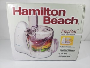 lot 42 image: New Hamilton Beach PrepStar Food Processor