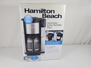 lot 43 image: New Hamilton Beach Programmable Easy Access Plus Coffee Maker
