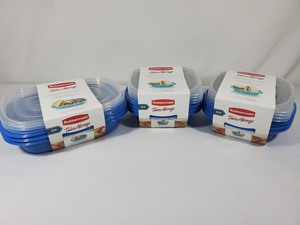 lot 63 image: 3 New Assorted Sets of Rubbermaid Take A Longs