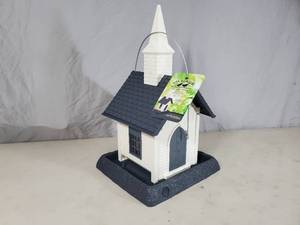 lot 83 image: New Village Collection Bird Feeder Church